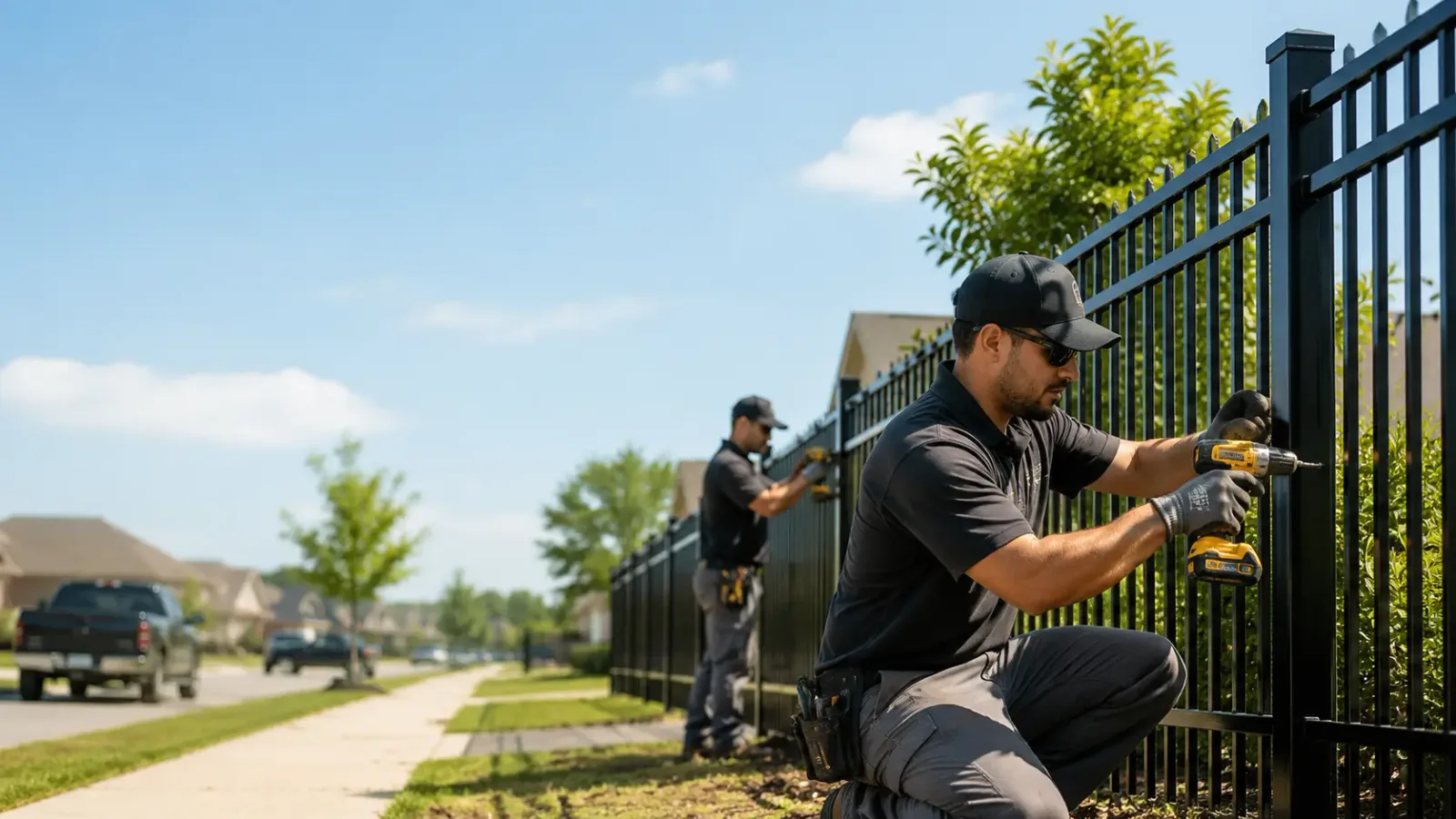 Metal Fence Installation in Branch, LA